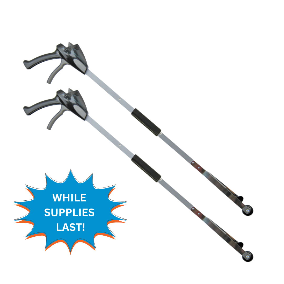 32" EZ Reacher PRO 2-Pack w/ Rigid Lock Feature (Refurbished)