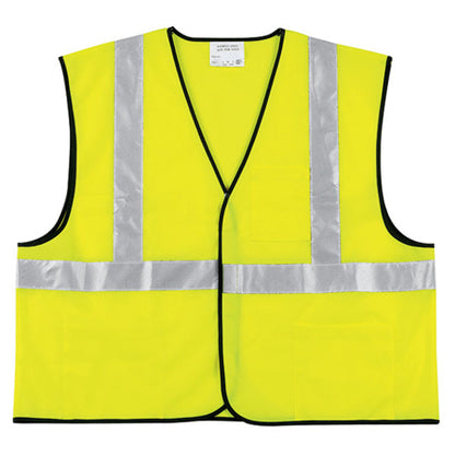 yellow safety vest