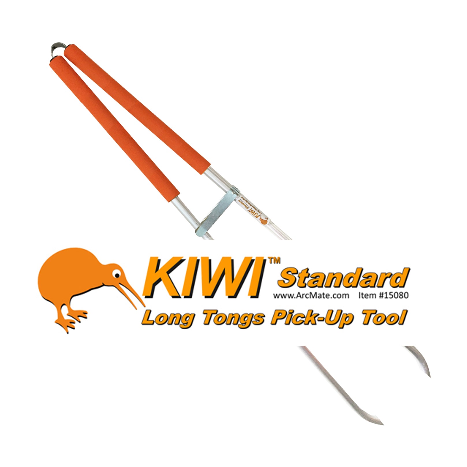 KIWI pick up tool tongs with KIWI logo